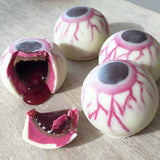 Choc on Choc Chocolate Skull Set 125g and Chocolate Gooey Eyeballs ,160g Chocolate Costco UK   