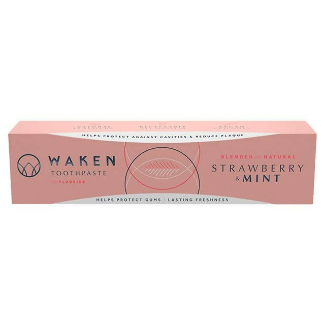 Waken Toothpaste Strawberry & Mint 75ml toothpaste Sainsburys   