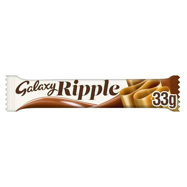 Galaxy Ripple Chocolate Bar 33g - McGrocer