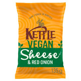 Kettle Chips Vegan Sheese & Red Onion Sharing 135g GOODS Sainsburys   