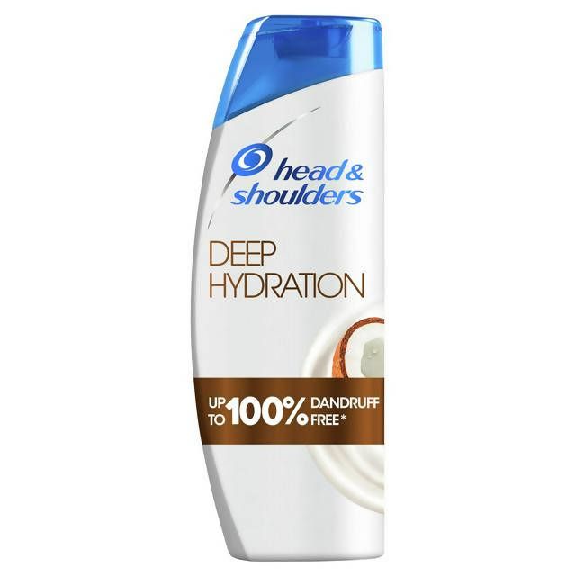 Head & Shoulders Anti Dandruff Shampoo, Deep Hydration with Coconut Oil 400ml shampoo & conditioners Sainsburys   