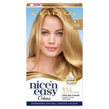 Clairol Nice'n Easy Crème Natural Looking Oil-Infused Permanent Hair Dye Medium Blonde 8 Blonde Sainsburys   