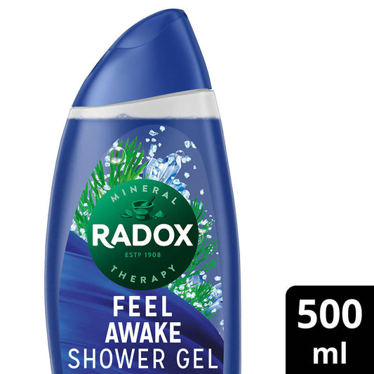 Radox Shower Gel Men/Active, 6x500ml Bath & Shower Costco UK   