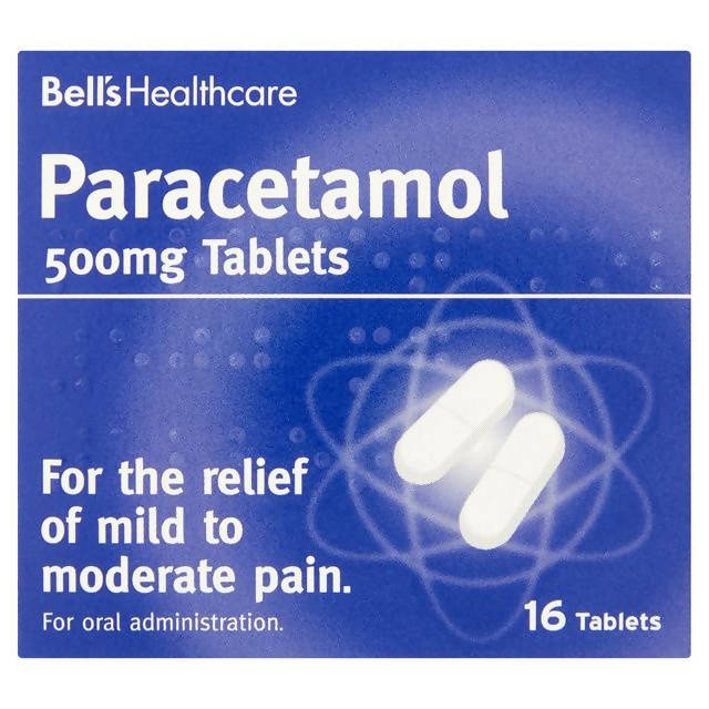 Bell's Healthcare Paracetamol 500mg Tablets 16 Tablets