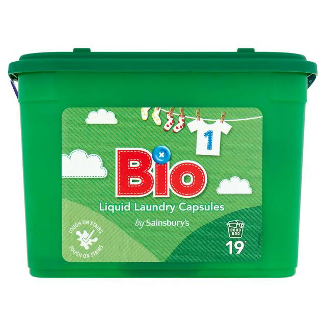 Sainsbury's Bio Liquid Laundry Capsules x19