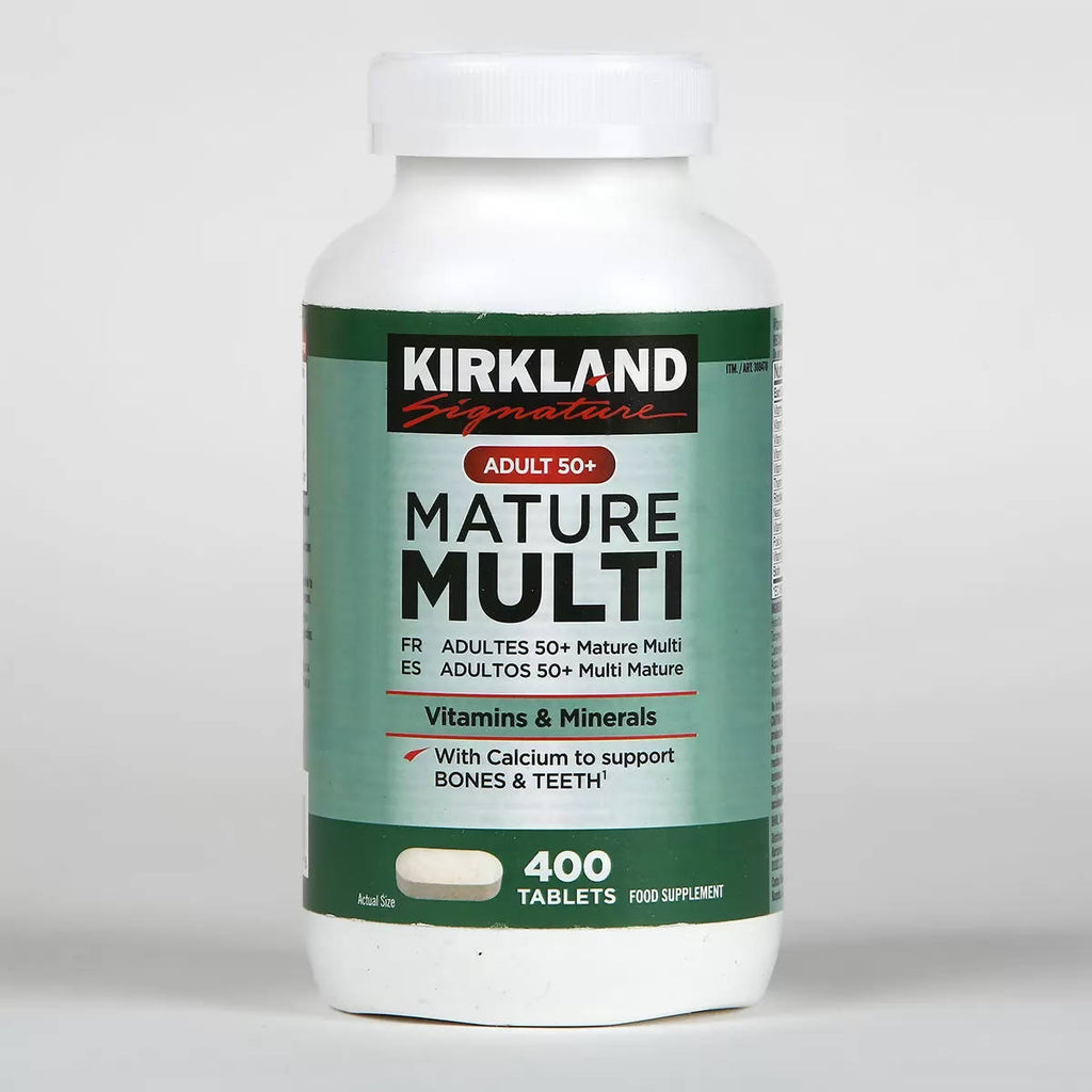 Kirkland Signature Mature Multi Vitamins, 400ct