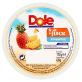 Dole Fruit in Juice Pineapple 113g Fruit Sainsburys   