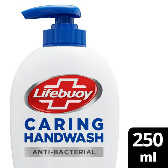 Lifebuoy Caring Liquid Anti-bacterial Handwash 250ml Handwash Sainsburys   