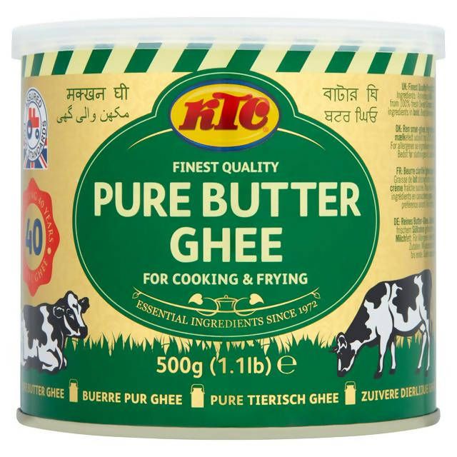 KTC Pure Butter Ghee 500g Asian Sainsburys   