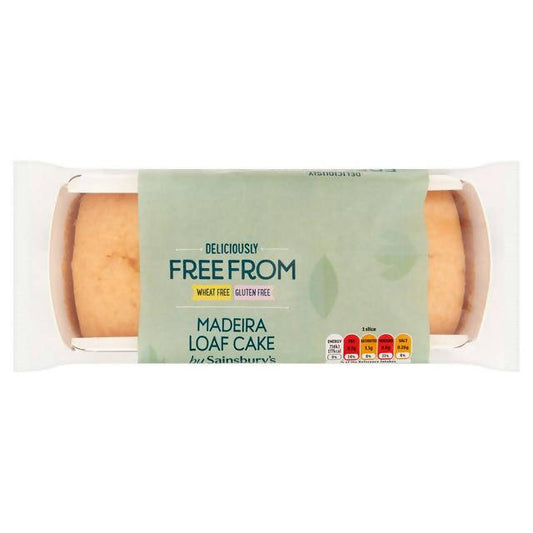 Sainsbury's Deliciously Free From Madeira Loaf Cake 320g - McGrocer