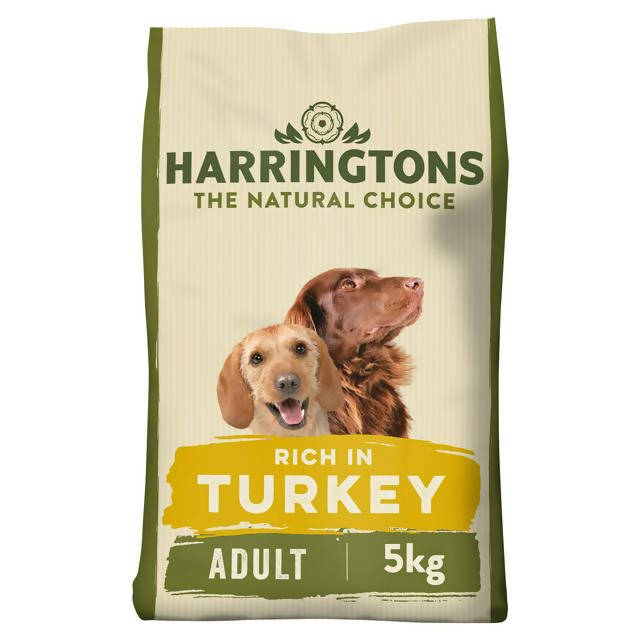 Harringtons Turkey & Veg Dry Adult Dog Food 5kg