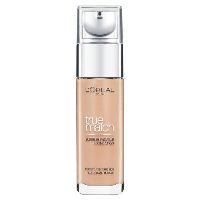 L'Oreal Paris True Match Foundation 7.C Rose Amber 30ml All Sainsburys   