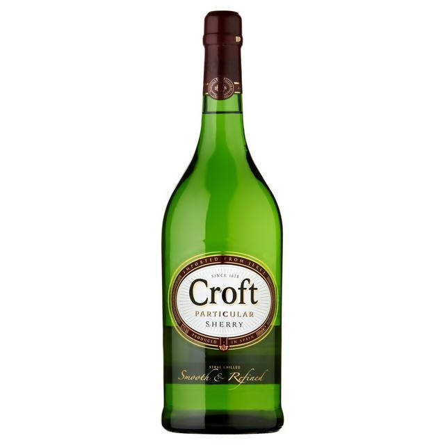 Croft Particular Sherry 1L All wine Sainsburys   