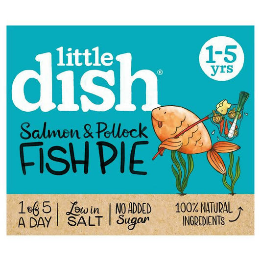 Little Dish Salmon & Pollock Fish Pie 200g baby meals Sainsburys   