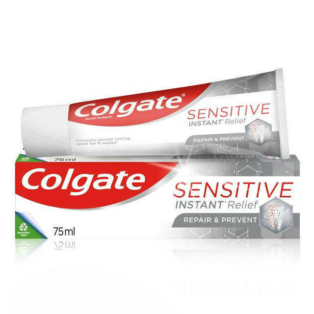 Colgate Sensitive Instant Relief Repair & Prevent Toothpaste 75ml - McGrocer