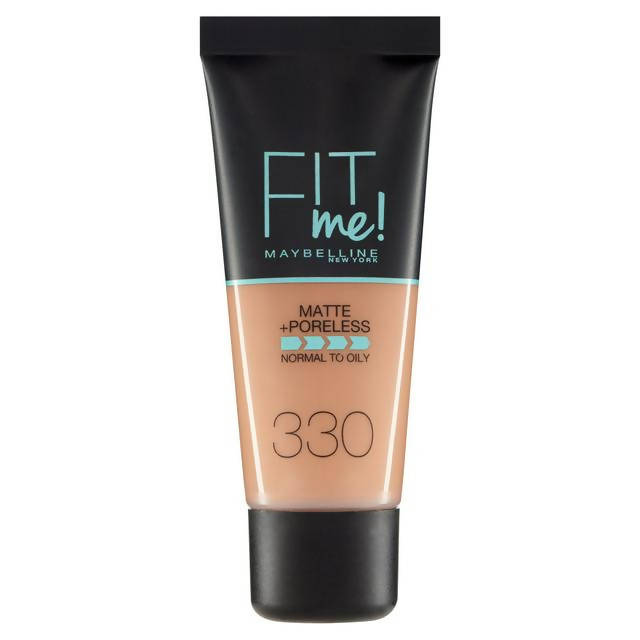 Maybelline Fit Me! Matte+Poreless Liquid Foundation 330 Toffee 30ml