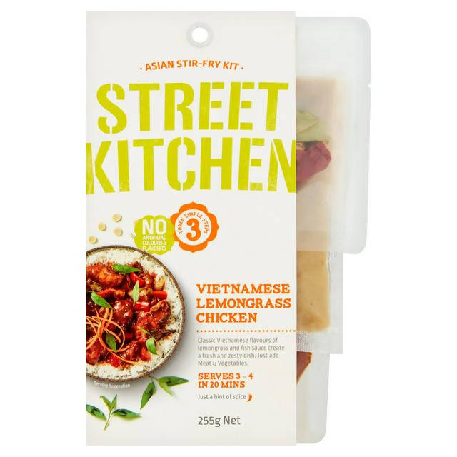 Street Kitchen Asian Scratch Kit Vietnamese Lemongrass Chicken 255g