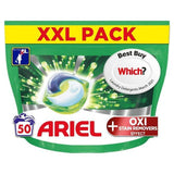 Ariel All-in-1 Pods & Oxi Stain Removers Effect Washing Capsules 50 Washes detergents & washing powder Sainsburys   