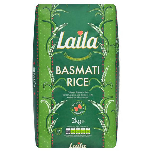 Laila Basmati Rice 2kg GOODS Sainsburys   