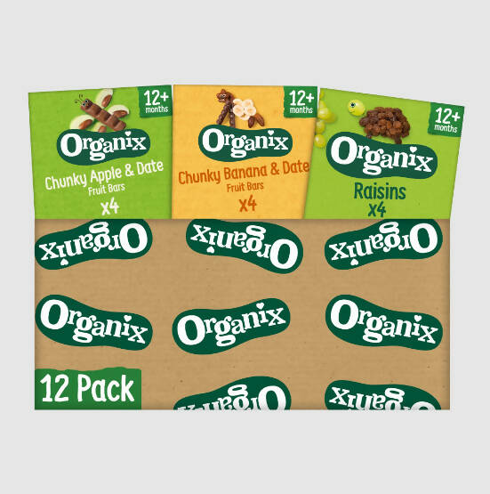 Organix Toddler Fruit Snacks Bundle