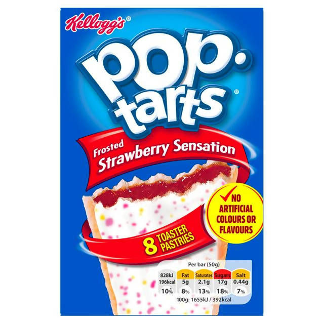 Kellogg's Pop Tarts Strawberry 8x48g - McGrocer