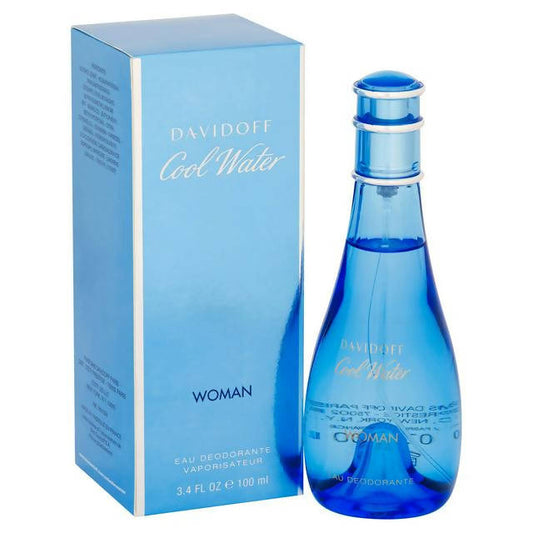 Davidoff Cool Water Woman Eau Deodorante Natural Spray 100ml aftershave & gifts Sainsburys   