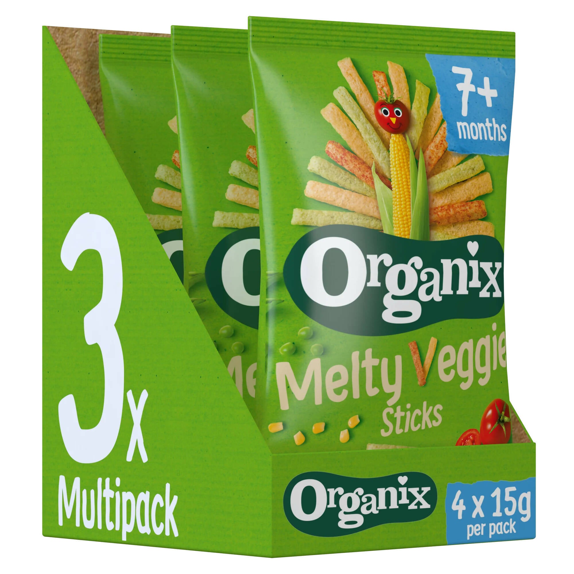 Organix Melty Veggie Sticks Multipack GOODS McGrocer Direct   