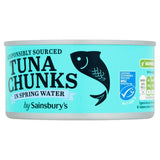 Sainsbury's Tuna in Spring Water 340g (240g*) Fish Sainsburys   