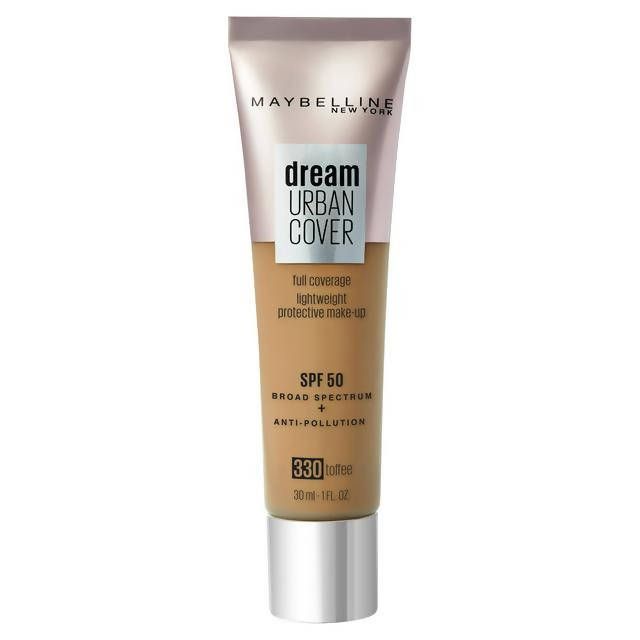 Maybelline Dream Urban Cover All-In-One Protective Makeup 330 Toffee All Sainsburys   