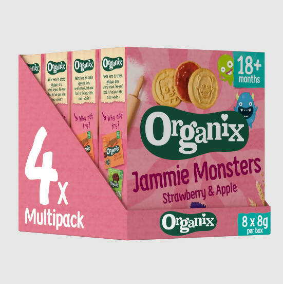 Jammie Monsters Case 4x4x8g Jammie Monsters McGrocer Direct   