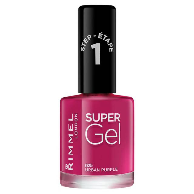 Rimmel London Super Gel 025 Urban Purple 12ml