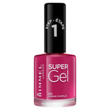 Rimmel London Super Gel 025 Urban Purple 12ml All Sainsburys   