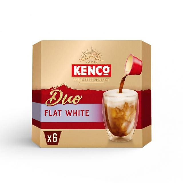 Kenco Duo Flat White Instant Coffee x6 All coffee Sainsburys   