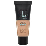 Maybelline Fit Me Liquid Foundation 120 Classic Ivory All Sainsburys   