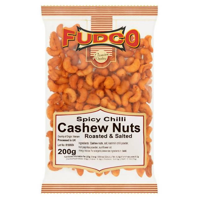 Fudco Spicy Chilli Cashew Nuts 200g