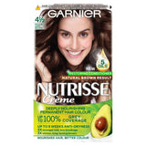 Garnier Nutrisse Permanent Hair Dye Medium Dark Brown 4.5 - McGrocer