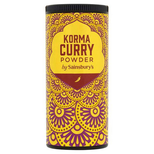 Sainsbury's Korma Curry Blend 80g Chilli & curry powder Sainsburys   