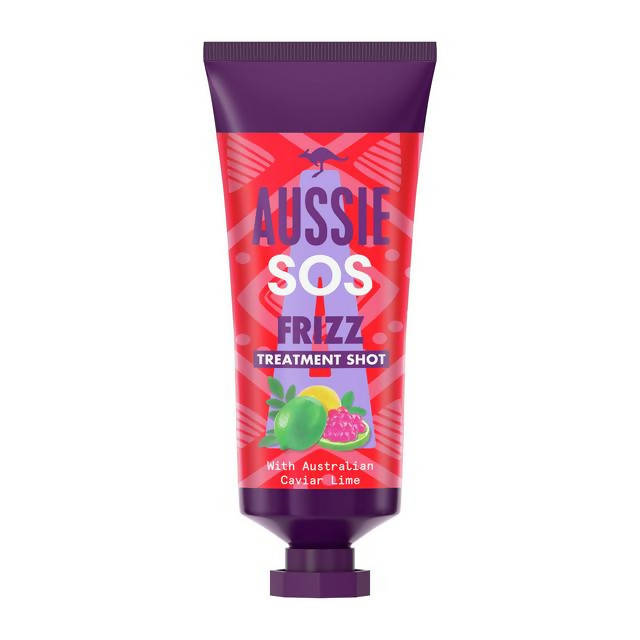 Aussie SOS Anti-Frizz Shot Deep Repair Hair Treatment 25ml shampoo & conditioners Sainsburys   