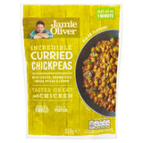 Jamie Oliver Microwave Ready to eat Curried Chickpeas 250g - McGrocer