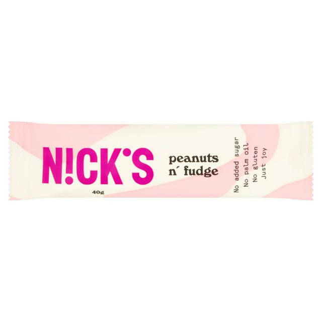 Nick's Peanuts N' Fudge 40g - McGrocer