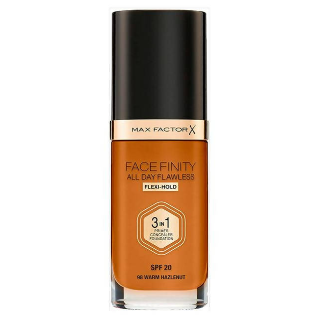 Max Factor Facefinity All Day Flawless 3-in-1 Foundation 98 Warm Hazelnut 30ml