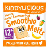 Kiddylicious Banana Mango & Passion Fruit Smoothie Melts Snack 6g 12 Months+ snacks & rusks Sainsburys   