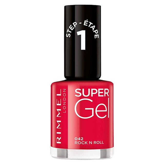 Rimmel London Super Gel Nail Polish 042 Rock N Roll 12ml