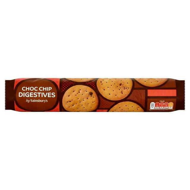 Sainsbury's Dark Chocolate Chip Digestive 500g