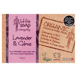 Little Soap Company Organic Bar Soap, English Lavender & Citrus 110g - McGrocer