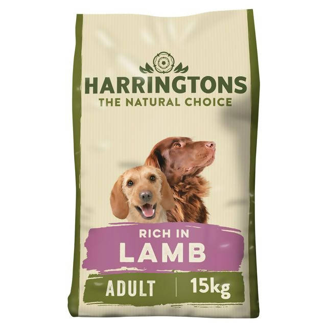 Harringtons Lamb & Rice Dry Adult Dog Food 15kg