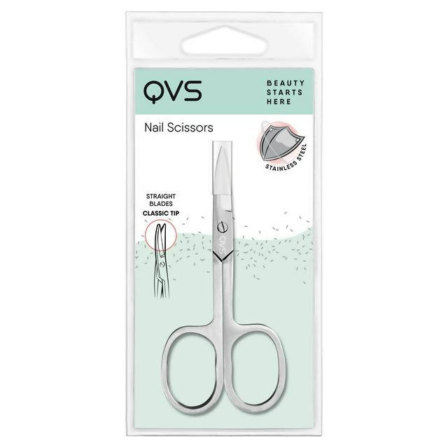 QVS Straight Nail Scissors GOODS Sainsburys   