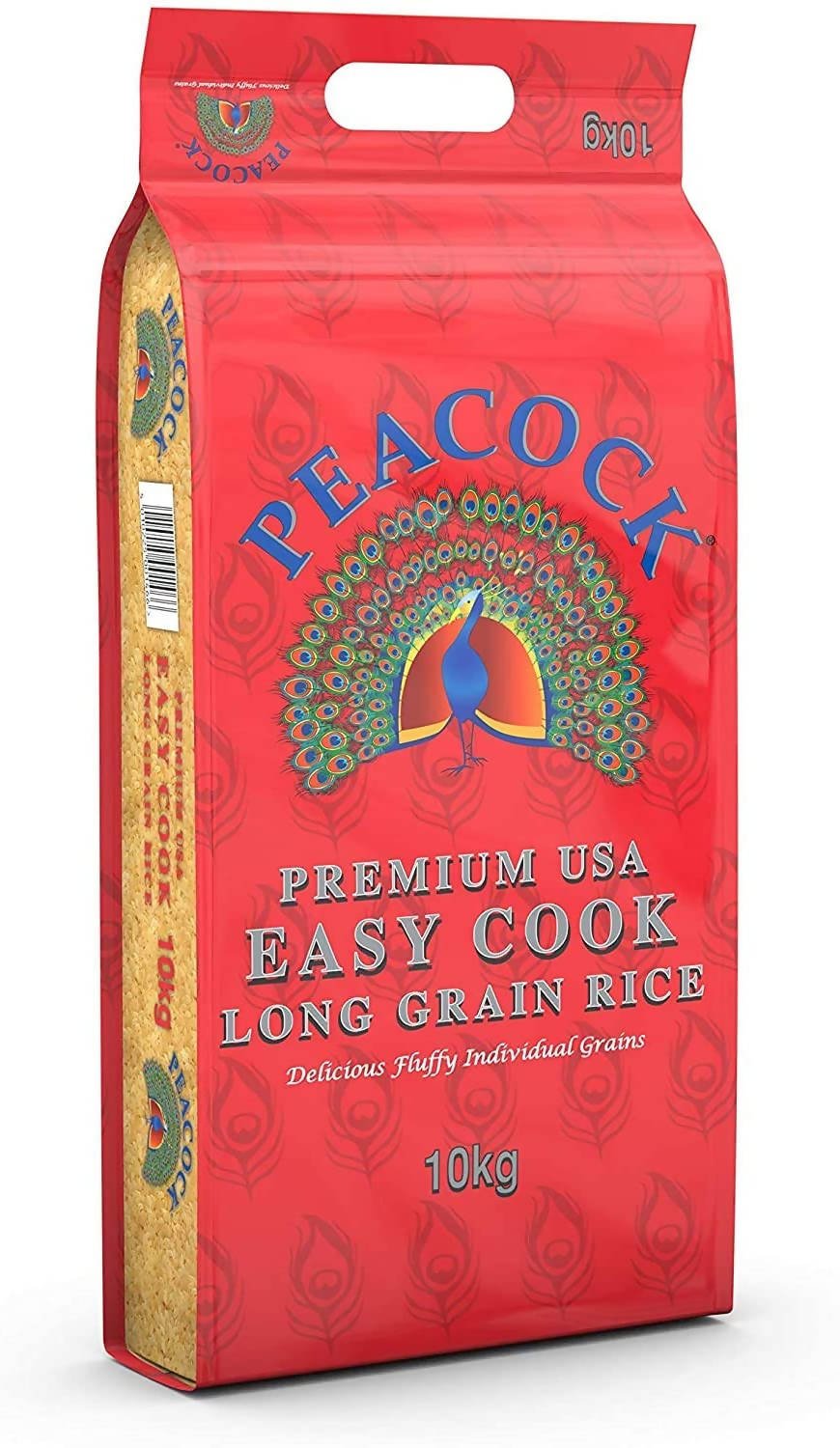 Peacock Premium USA Easy Cook Long Grain Rice, 10kg Pasta, Rice & Noodles Costco UK   