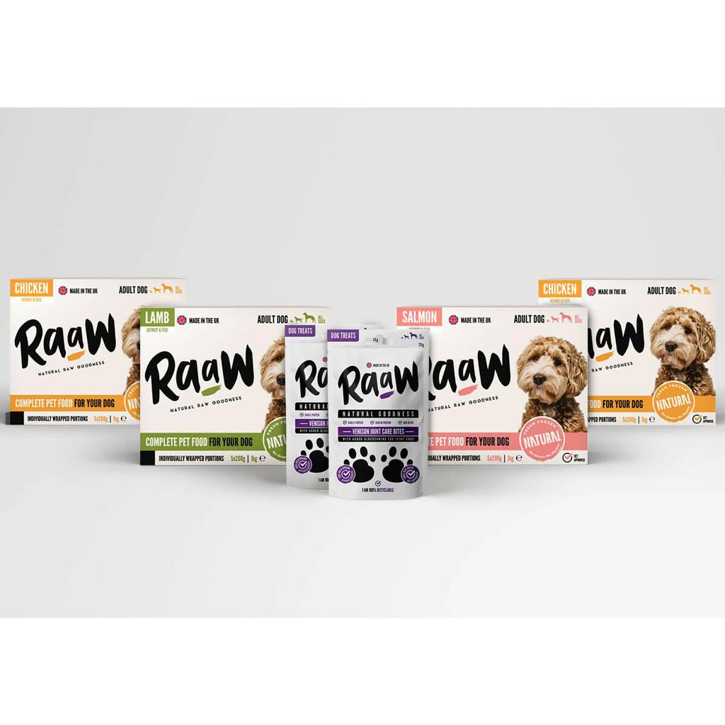 RaaW Natural Dog Introduction Bundle