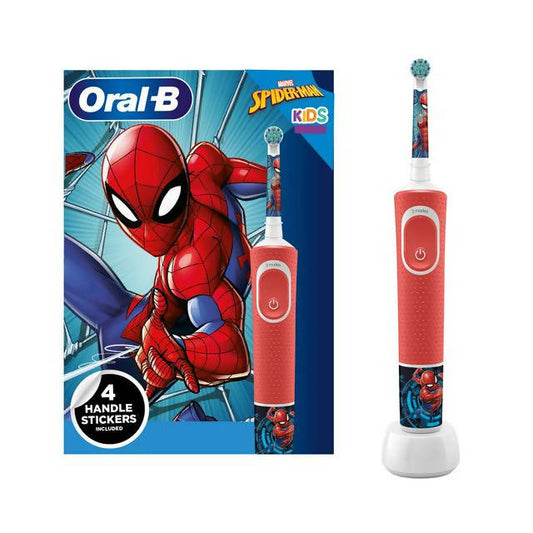 Oral-B Kids Electric Toothbrush Spider-Man Designed By Braun electric & battery toothbrushes Sainsburys   